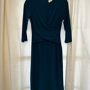 Eliza J Elegant Teal Dress